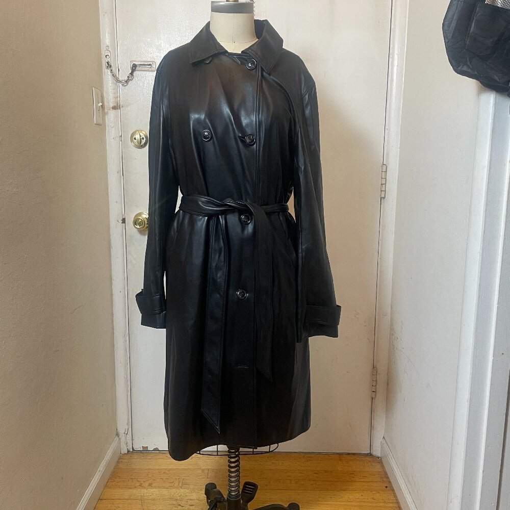 The Reset | R Label Vegan Double Breasted Trench - Women's XL